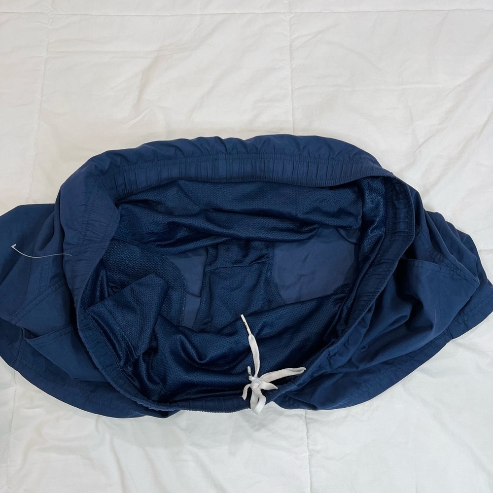 Nike• Mens Nike Swim Navy Blue Lined Swimtrunks Running Shorts 2XL - Picture 10 of 13